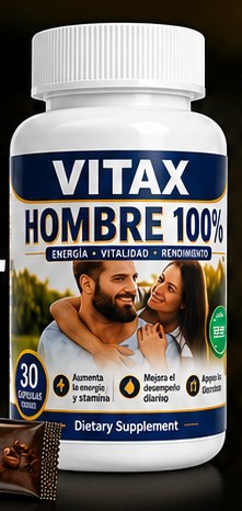 Vitax Hombre 100%, 30 cápsulas